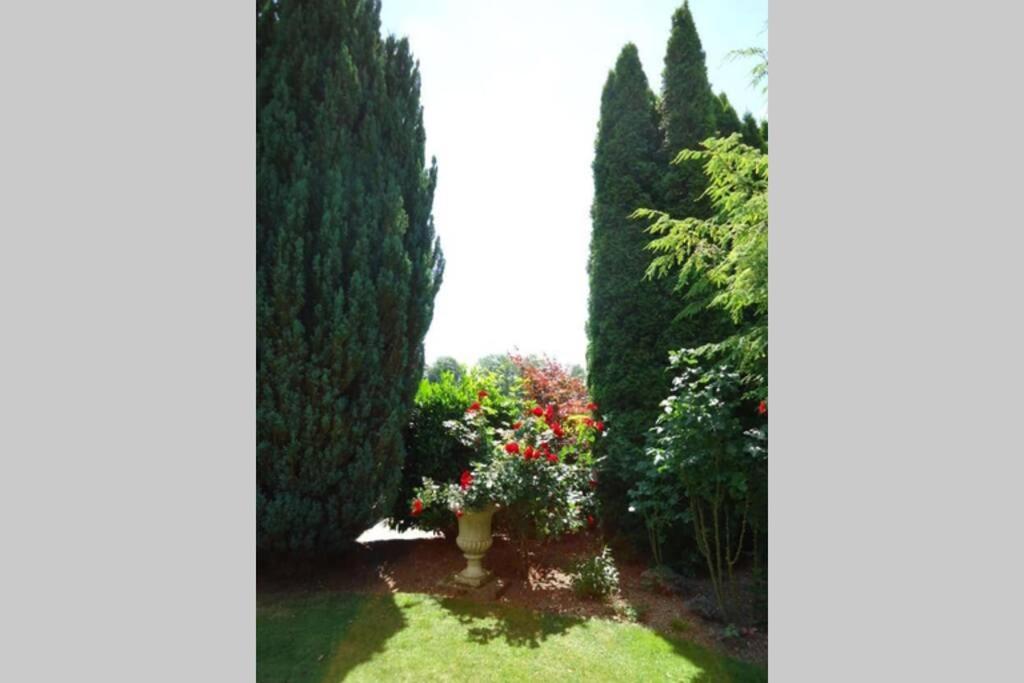 Romantische Ferienwohnung Mit Nahe Zum See Oberteuringen Exterior foto